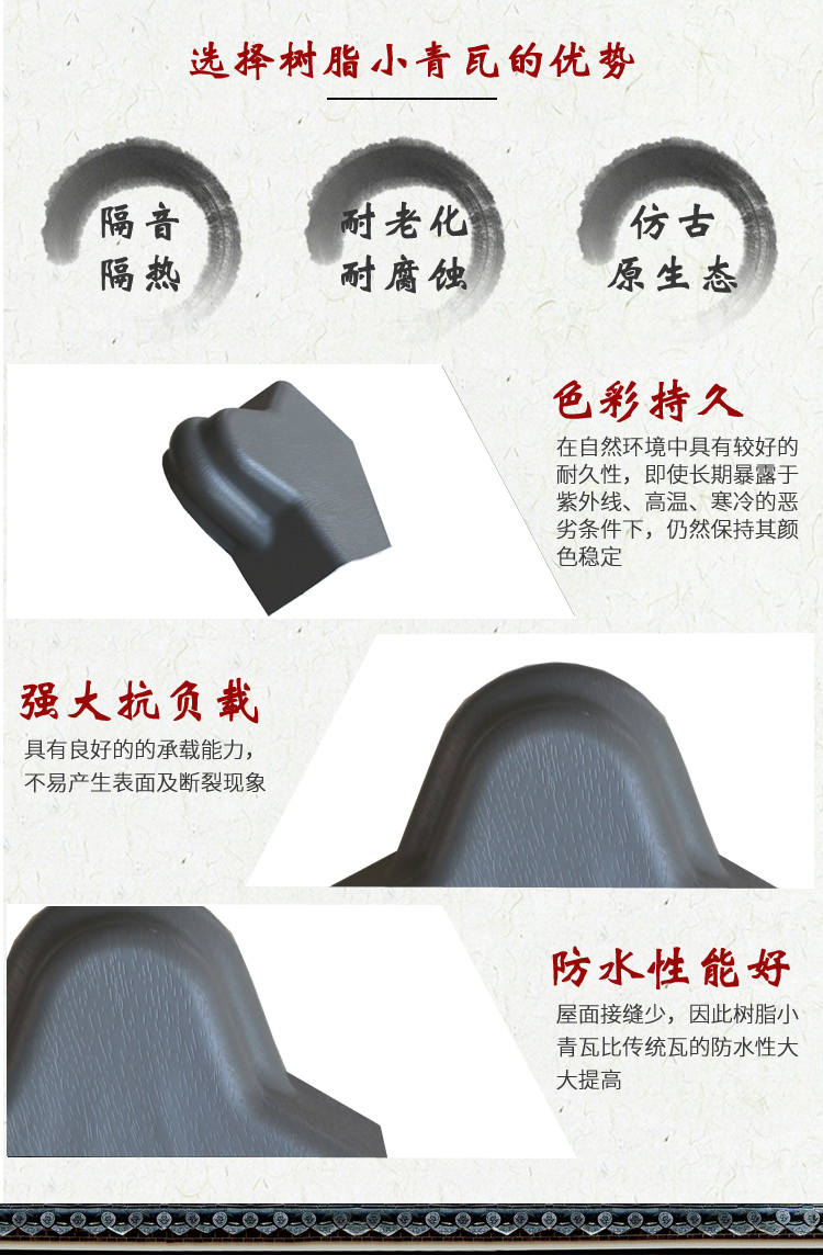 高波正脊瓦封頭